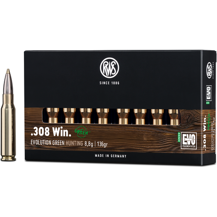 RWS .308 Win EVO Green 9g