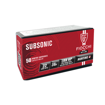 Fiocchi amunicja .22LR SUBSONIC LRN HP 38gr