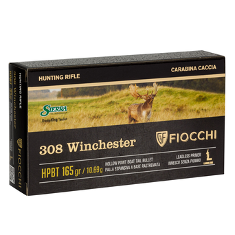 Fiocchi amunicja .308 WINCHESTER ZP PERFORMANCE 165 gr HPBT