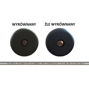 Miernik wyrównania tłumika Geissele 17" 7.62mm