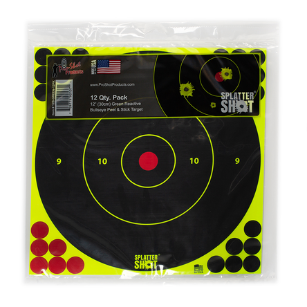 Pro Shot Tarcza Green Bullseye 12 szt. 