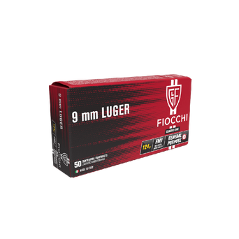 Fiocchi amunicja 9mm LUGER FMJ 124gr