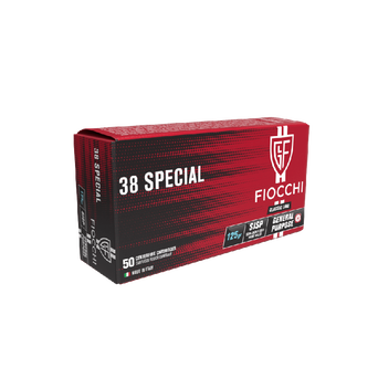 Fiocchi amunicja 38 SPECIAL SJSP 125gr 